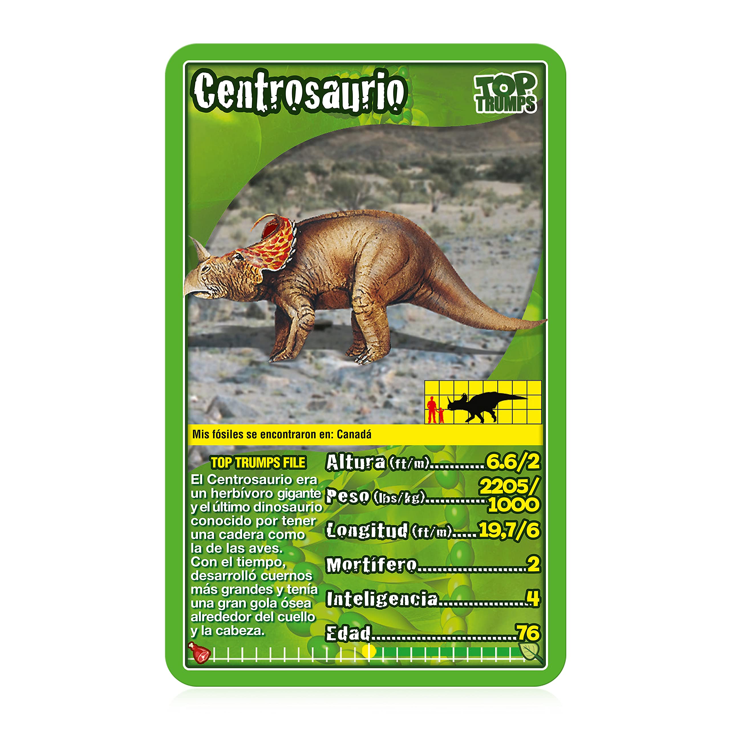 Juego de Cartas Top Trumps Dinosaurs Edición Española, Aprende sobre Tyrannosaurus Rex, Stegosaurus, Giganotsaurus en este Pack educativo, Regalo y juguete para niños y niñas de 6 años en adelante - Image 3