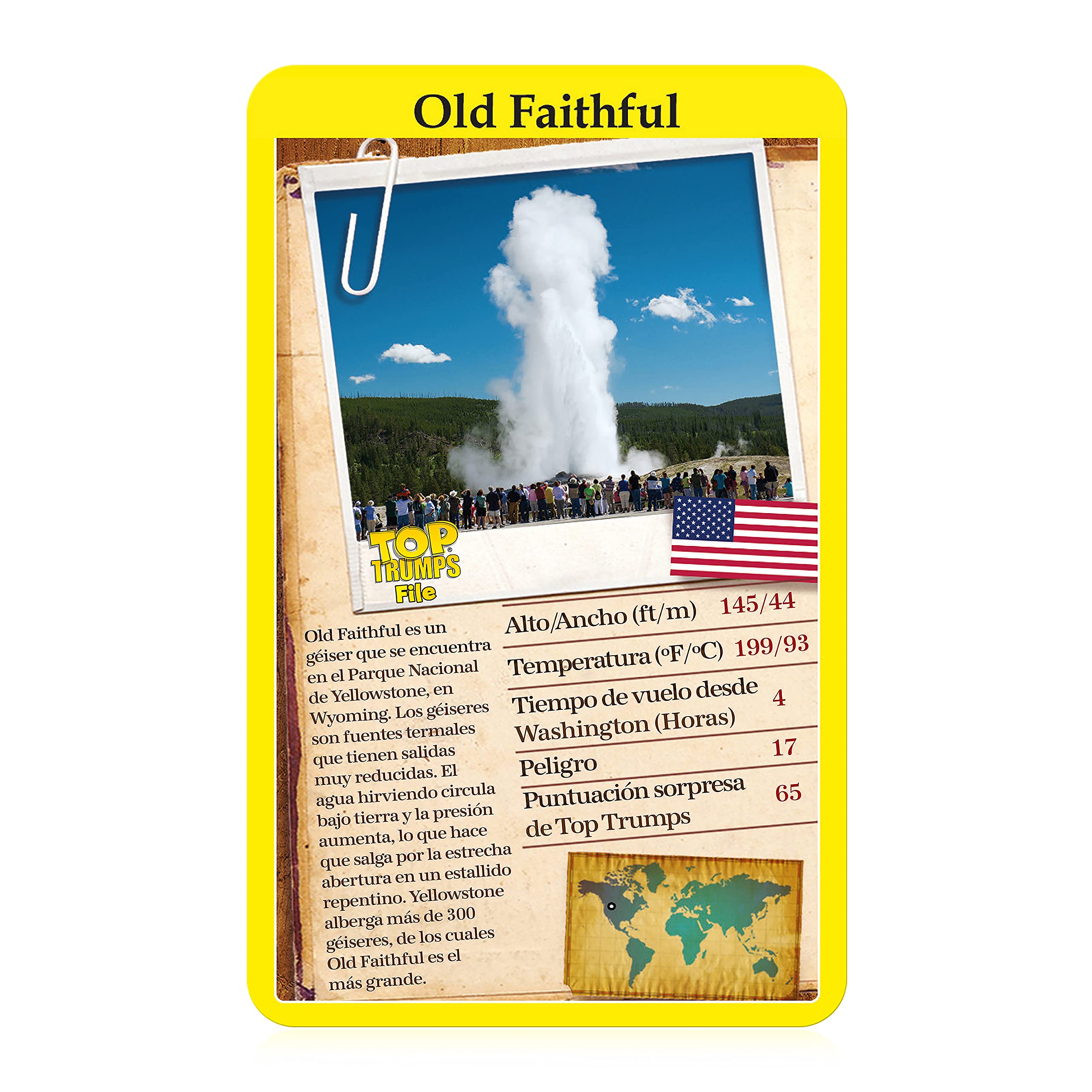 Juego de Cartas Top Trumps Wonders of The World Edición Español, Aprende sobre el Monte Everst y la Aurora Boreal en este Pack educativo, Regalo y juguete para niños y niñas de 6 años en adelante - Image 3