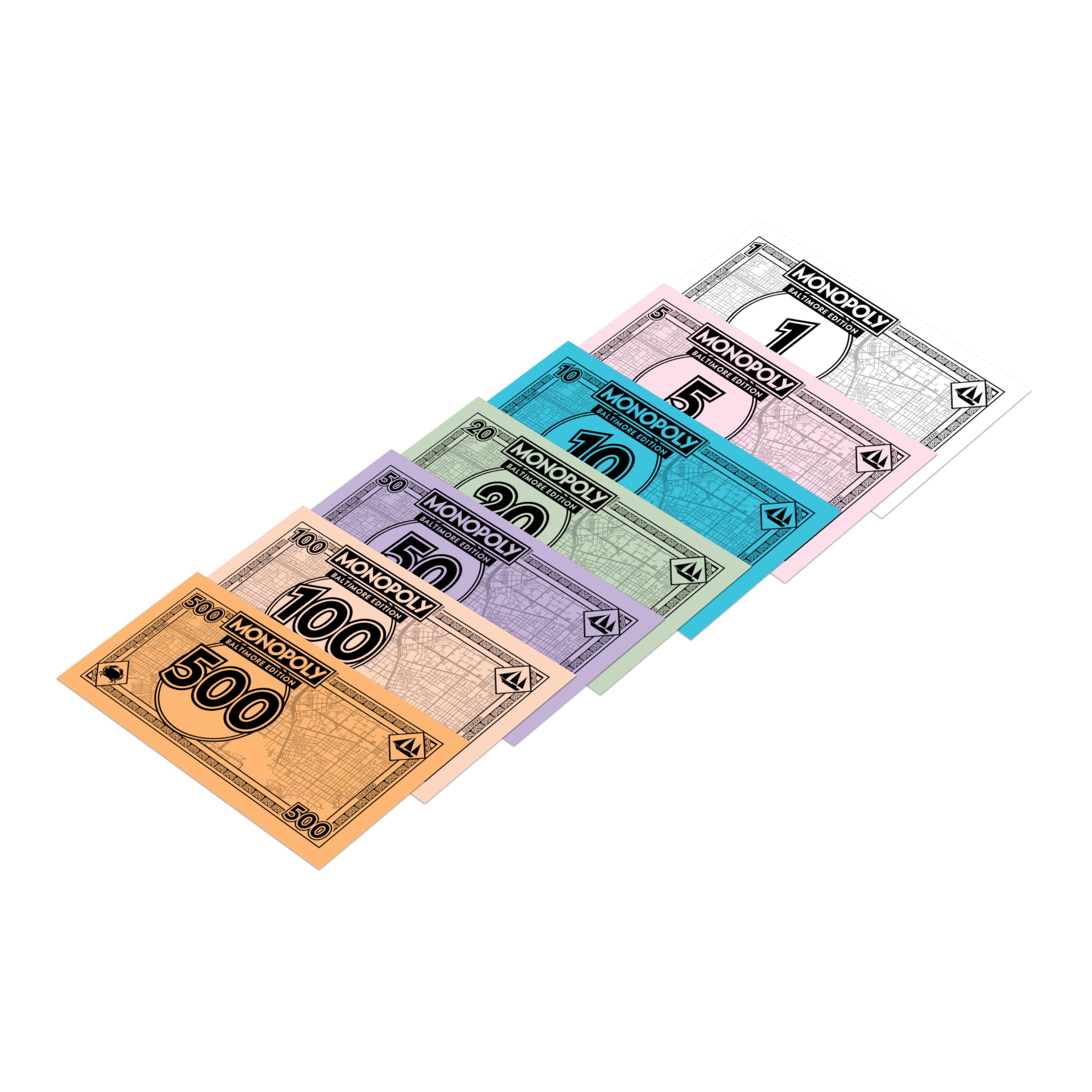 Monopoly Board Game – Baltimore, MD Edition: 2-6 Players Family Board Games for Kids and Adults, Board Games for Kids 8 and Up, Great for Game Night - Image 3