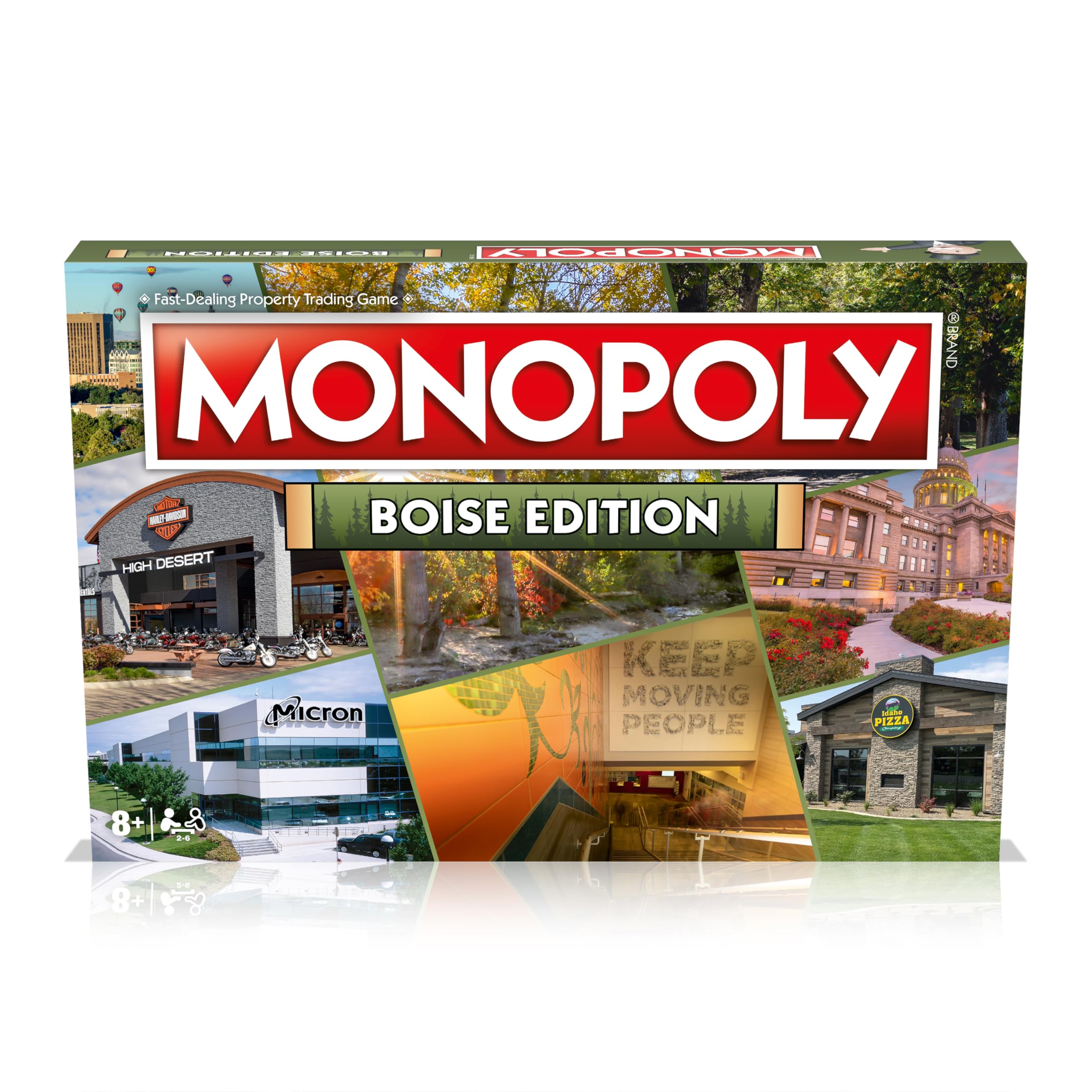 Monopoly Board Game Boise Edition: 2-6 Players Family Board Games for Kids and Adults, Board Games for Kids 8 and up, for Kids and Adults, Ideal for Game Night - Image 7