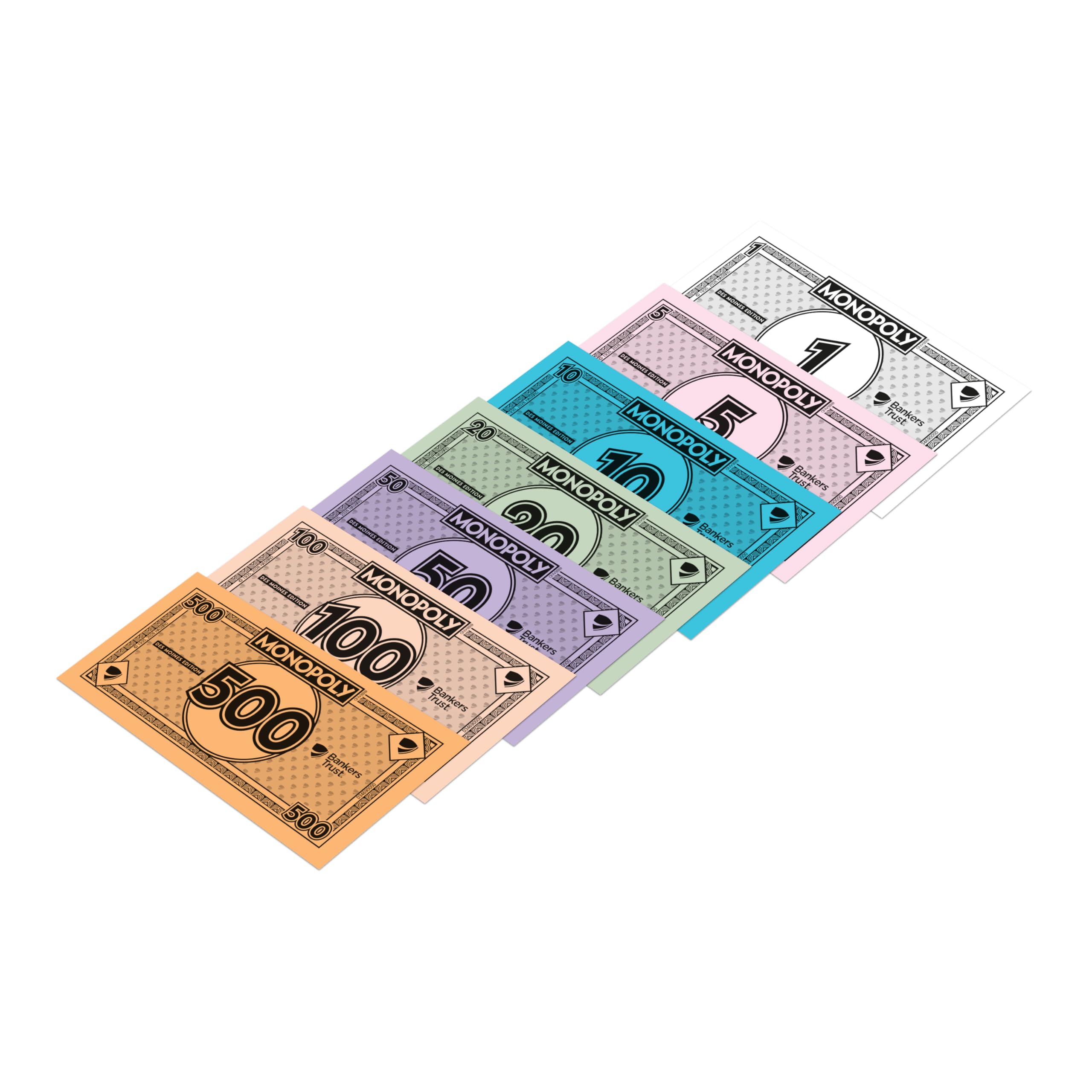 Monopoly Board Game – Des Moines, IA Edition: 2-6 Players Family Board Games for Kids and Adults, Board Games for Kids 8 and Up, Great for Game Night - Image 5