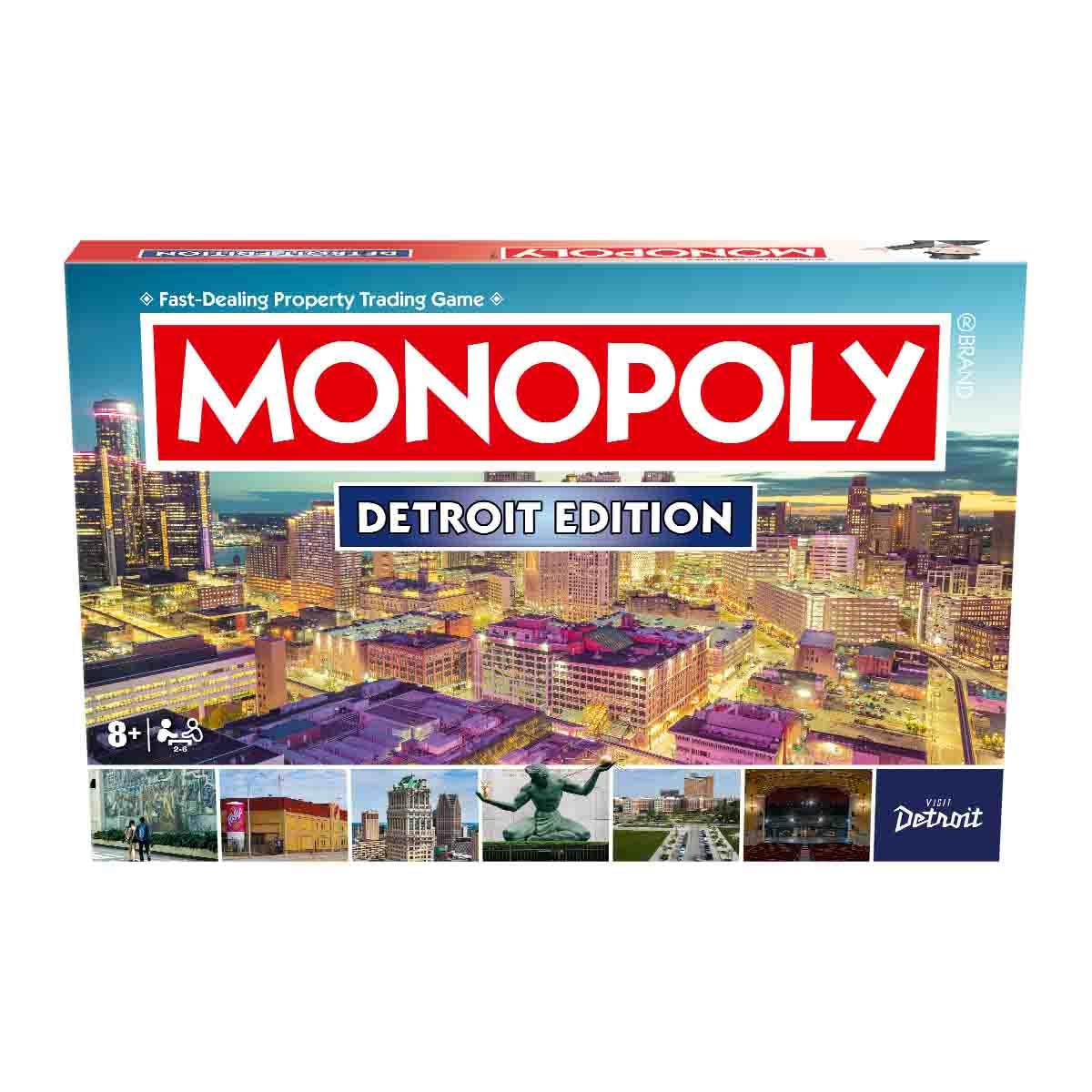 Monopoly Board Game Detroit MI Edition : 2-6 Players Family Board Games for Kids and Adults, Board Games for Kids 8 and up, for Kids and Adults, Ideal for Game Night - Image 9