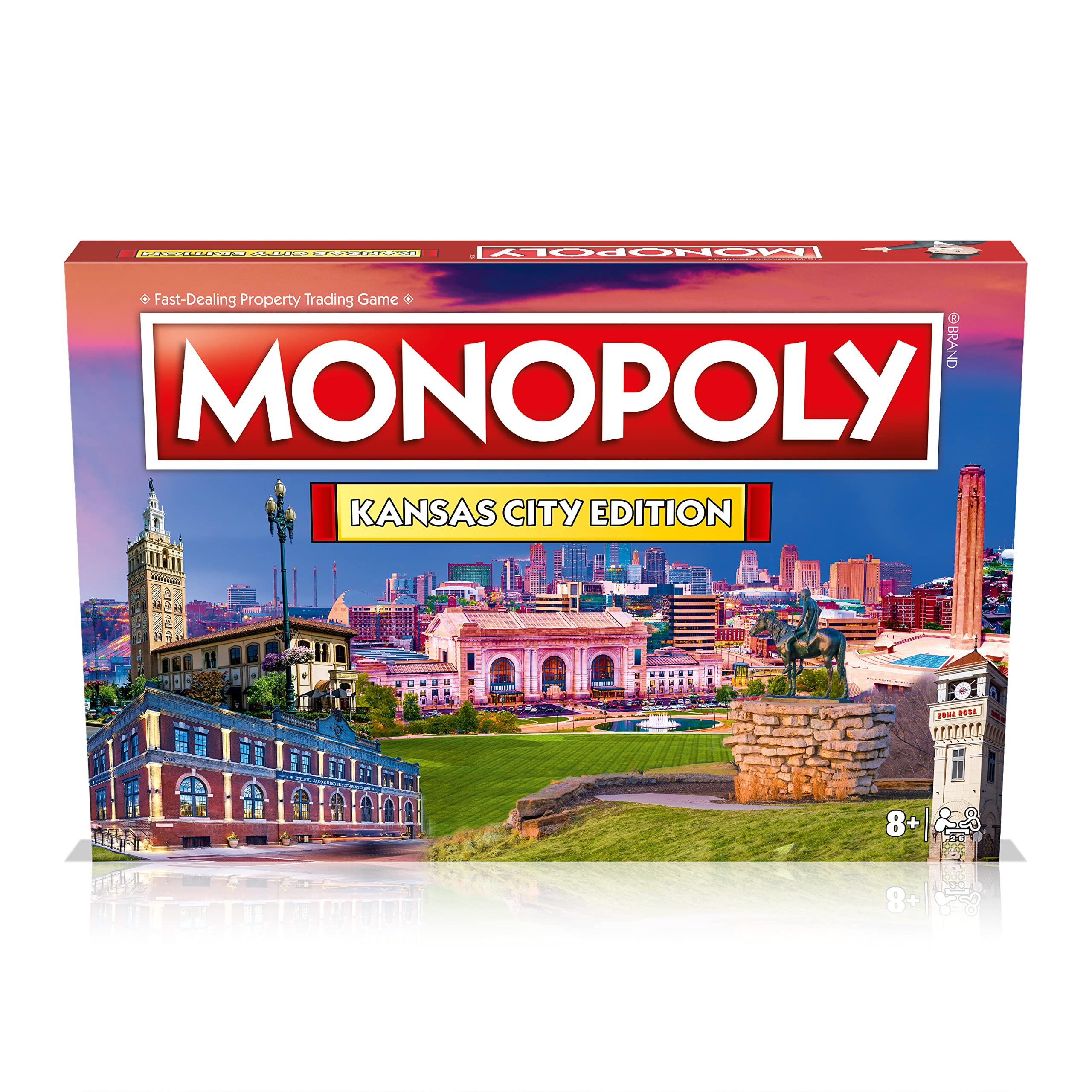 Monopoly Board Game Kansas City Edition: 2-6 Players Family Board Games for Kids and Adults, Board Games for Kids 8 and up, for Kids and Adults, Ideal for Game Night - Image 3
