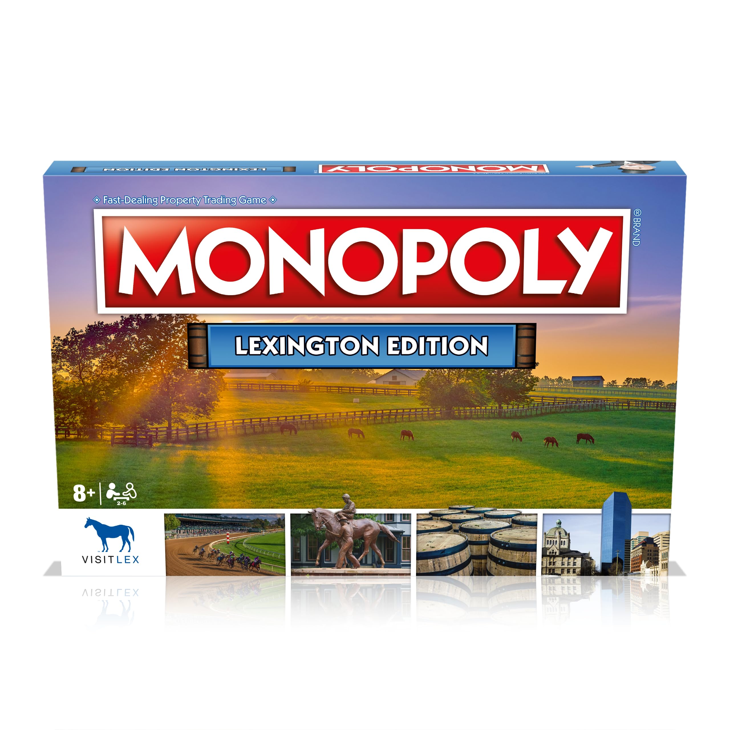 Monopoly Board Game Lexington Edition: 2-6 Players Family Board Games for Kids and Adults, Board Games for Kids 8 and up, for Kids and Adults, Ideal for Game Night - Image 5