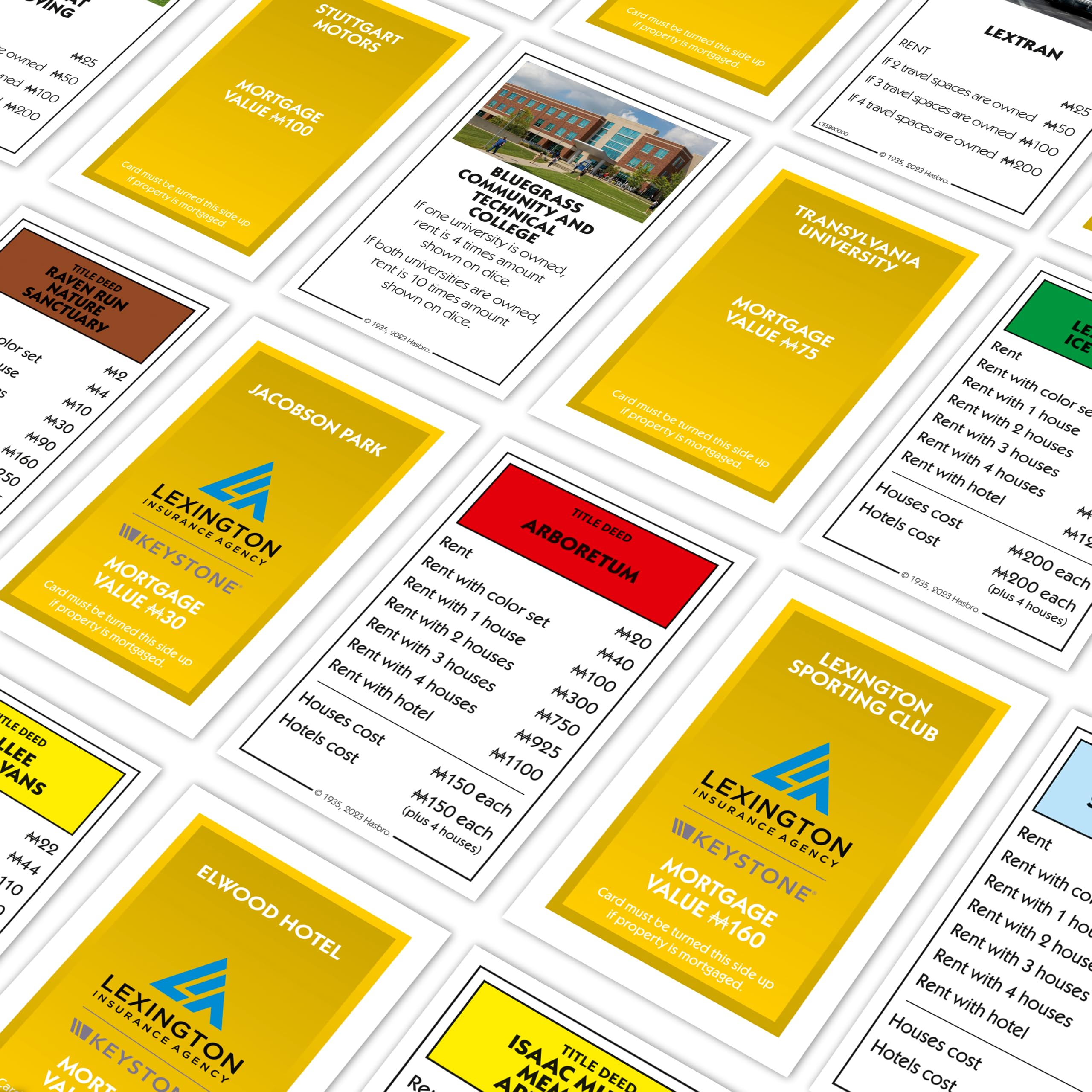 Monopoly Board Game Lexington Edition: 2-6 Players Family Board Games for Kids and Adults, Board Games for Kids 8 and up, for Kids and Adults, Ideal for Game Night - Image 6