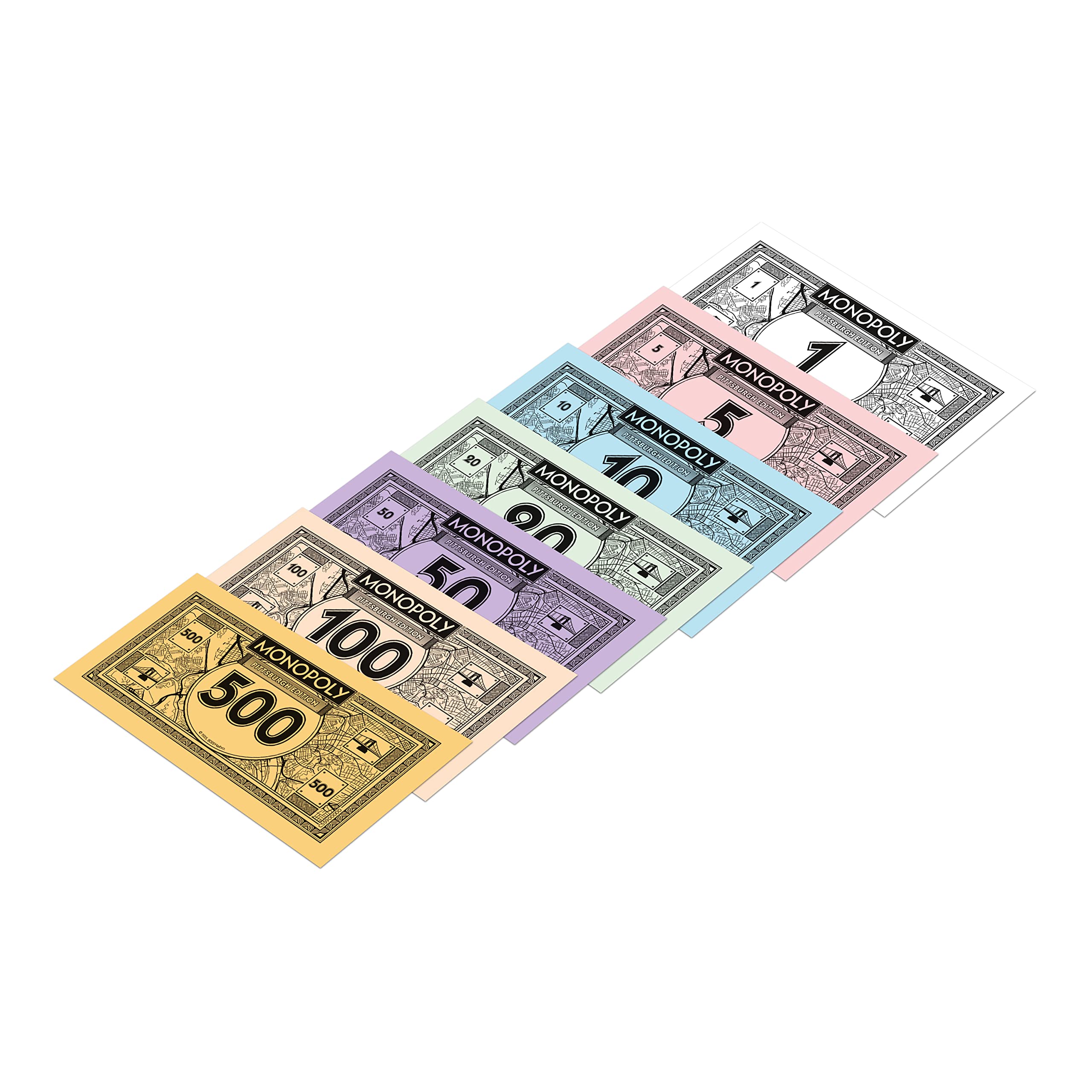 Monopoly Board Game Pittsburgh Edition: 2-6 Players Family Board Games for Kids and Adults, Board Games for Kids 8 and up, for Kids and Adults, Ideal for Game Night - Image 6