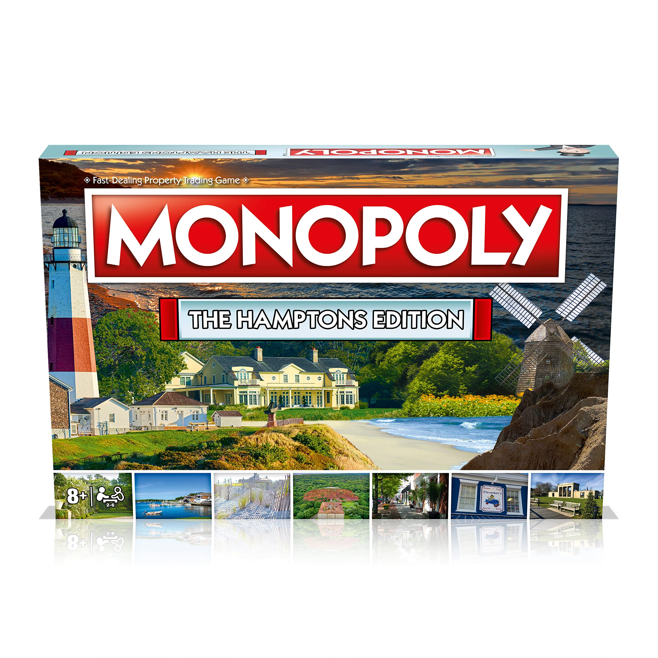 Monopoly Board Game The Hamptons Edition: 2-6 Players Family Board Games for Kids and Adults, Board Games for Kids 8 and up, for Kids and Adults, Ideal for Game Night - Image 5