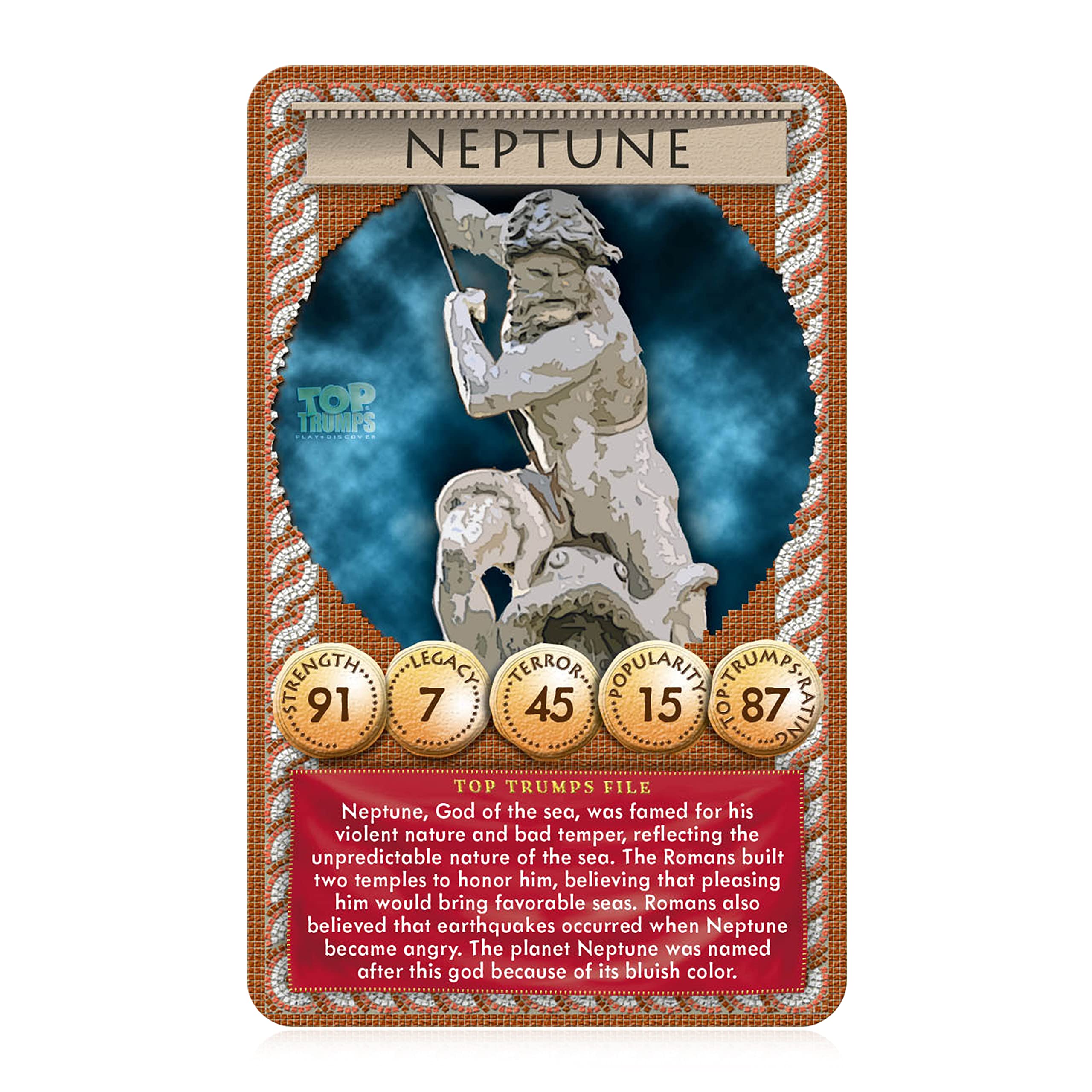 Top Trumps Card Game Ancient Rome - Family Games for Kids and Adults - Learning Games - Kids Card Games for 2 Players and More - Kid War Games - Card Wars - for 6 Plus Kids - Image 4