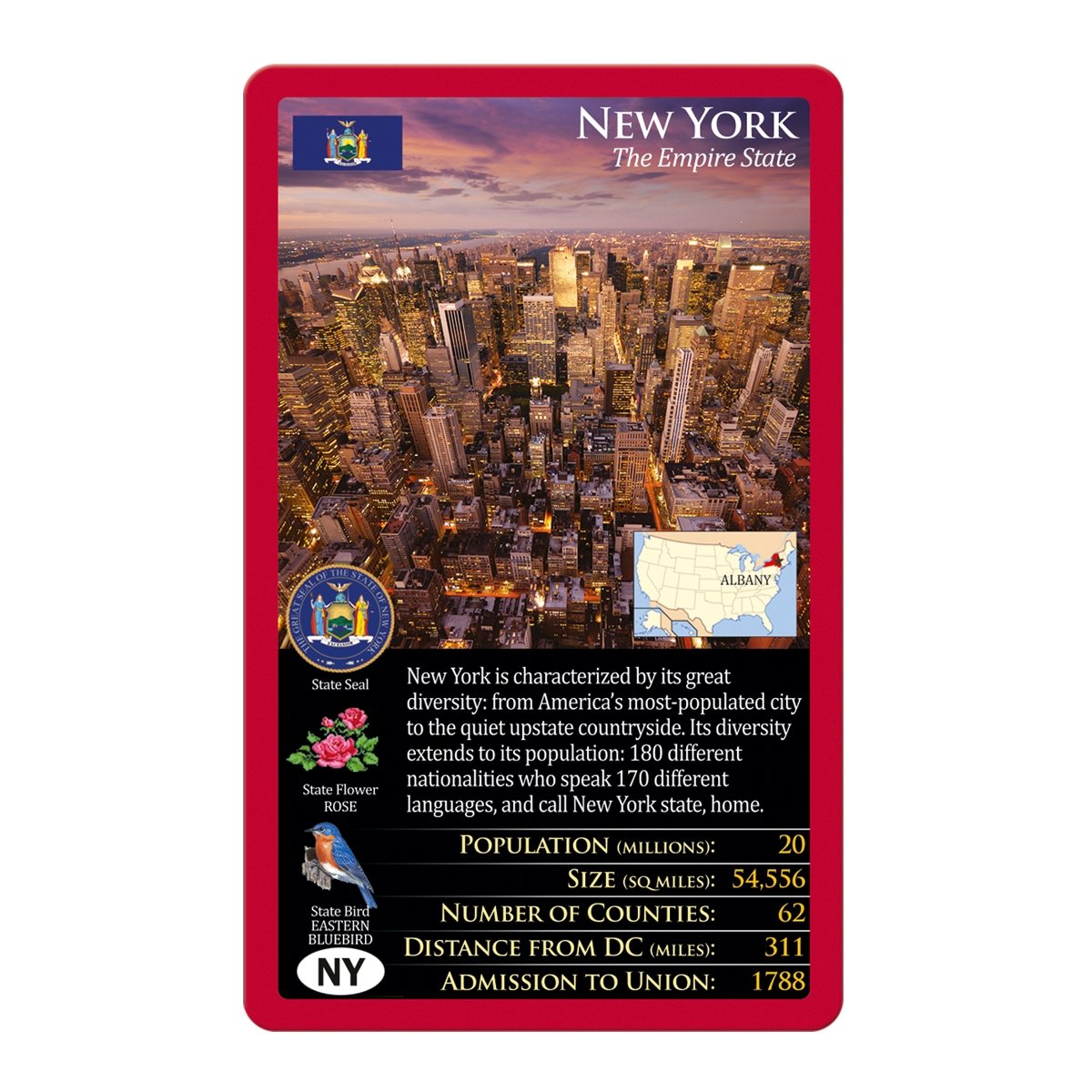 Top Trumps Card Game United States - Family Games for Kids and Adults - Learning Games - Kids Card Games for 2 Players and More - Kid War Games - Card Games for Families - Card Wars - for 6 Plus Kids - Image 3