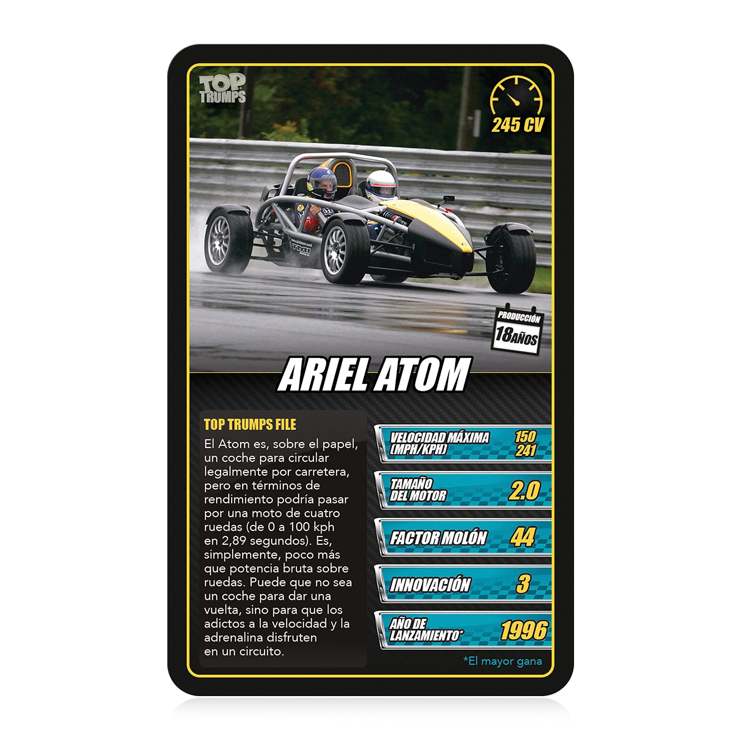 Top Trumps Coches Deportivos Clásicos - Edición en español/Classic Sports Cars/Spanish Version, Multi - Image 5