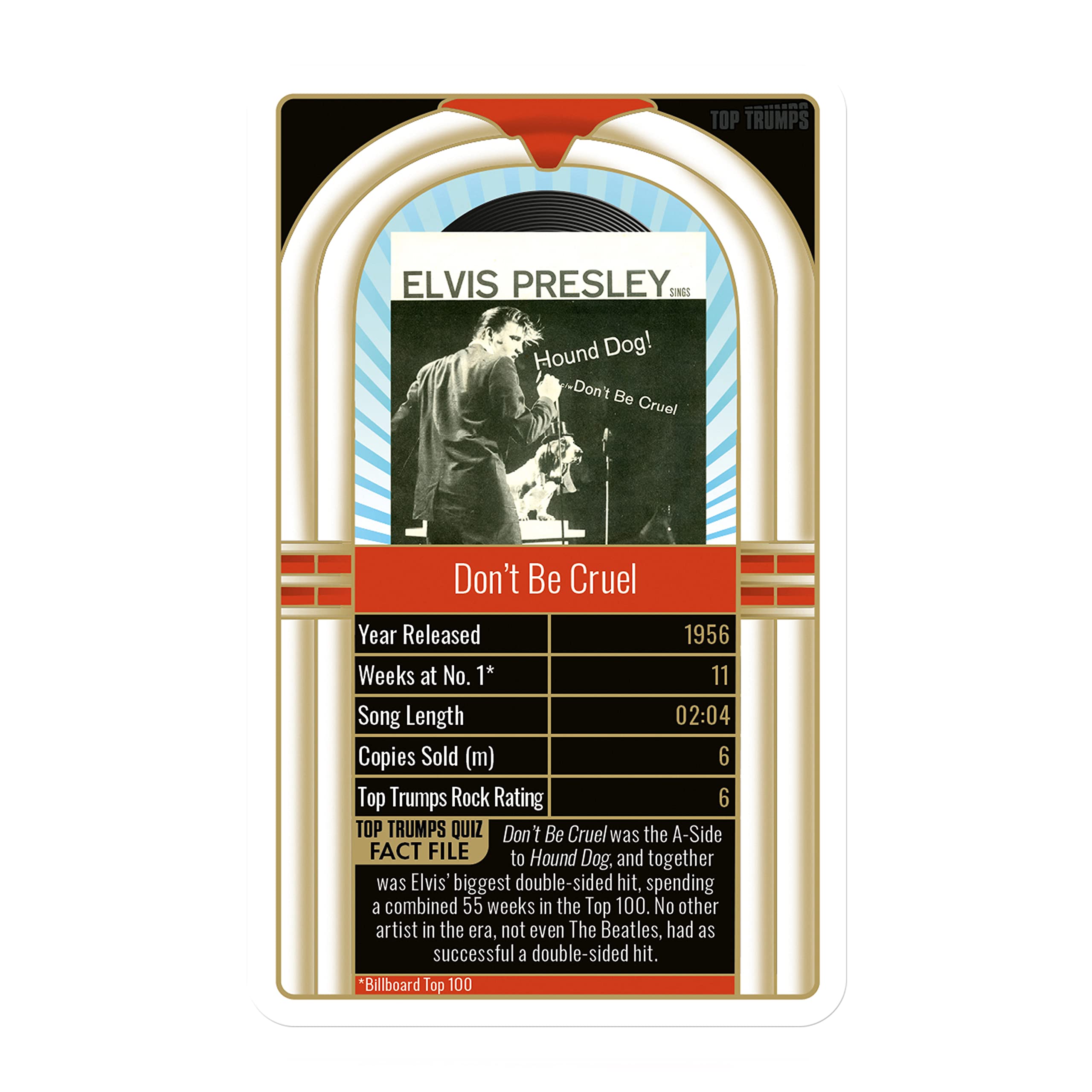 Top Trumps Elvis Presley Top 30 Card Game - Image 4