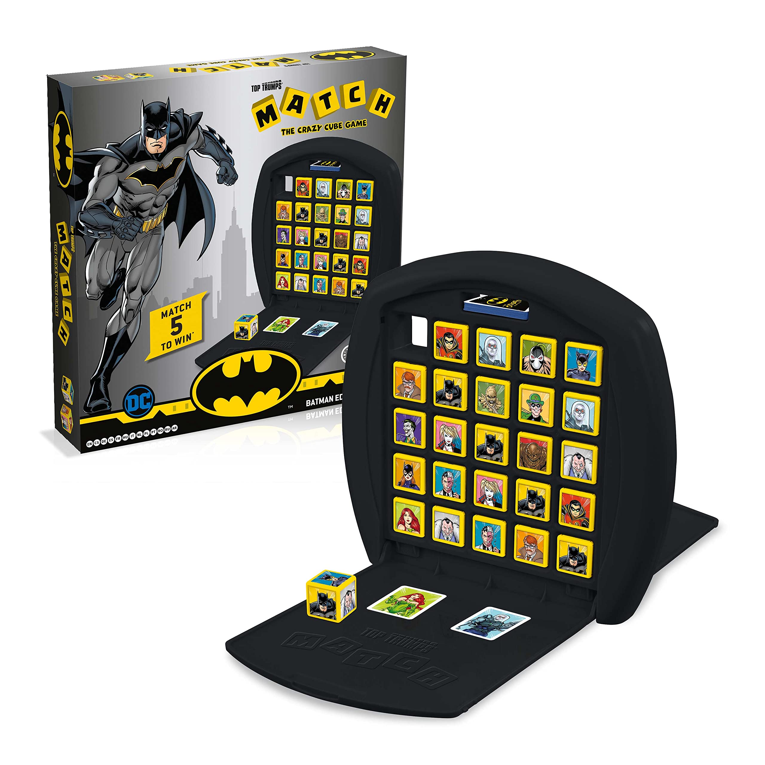 Top Trumps Match Game Batman - Family Board Games for Kids and Adults - Matching Game and Memory Game - Fun Two Player Kids Games - Memories and Learning, Board Games for Kids 4 and up - Image 6