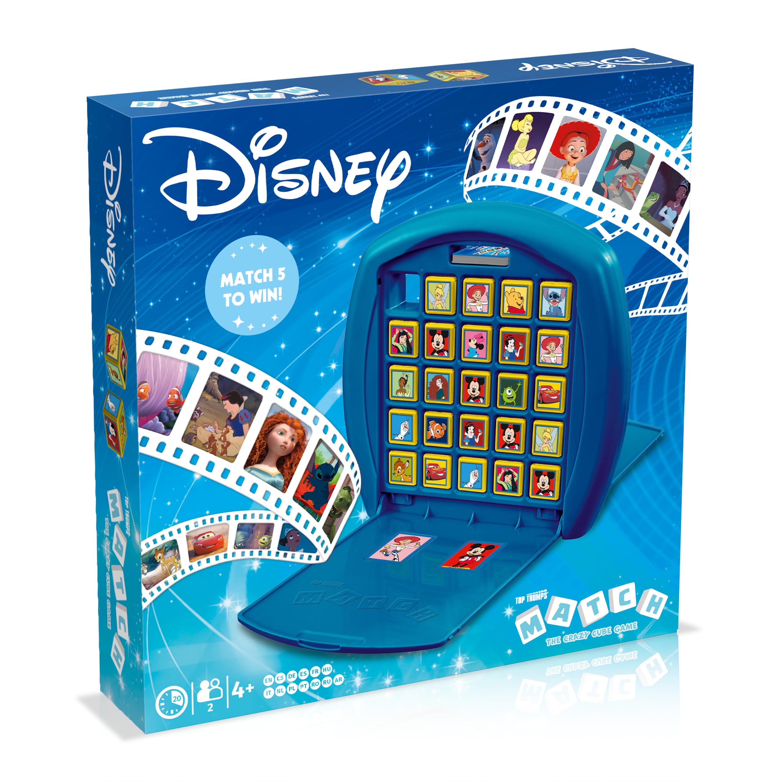 Top Trumps Match Game Disney - Family Board Games for Kids and Adults - Matching Game and Memory Game - Fun Two Player Kids Games - Memories and Learning, Board Games for Kids 4 and up - Image 5