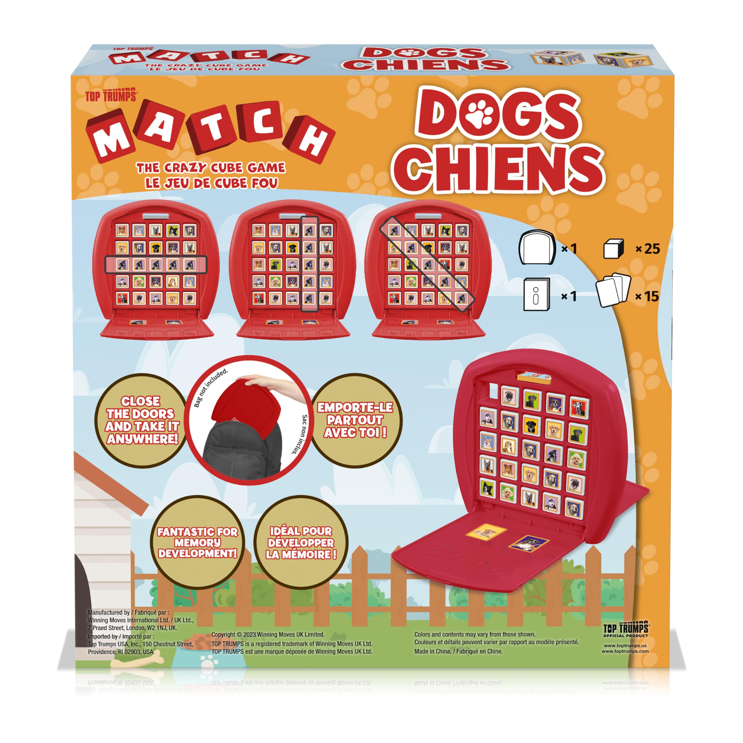 Top Trumps Match Game Dogs - Family Board Games for Kids and Adults - Matching Game and Memory Game - Fun Two Player Kids Games - Memories and Learning, Board Games for Kids 4 and up - Image 3