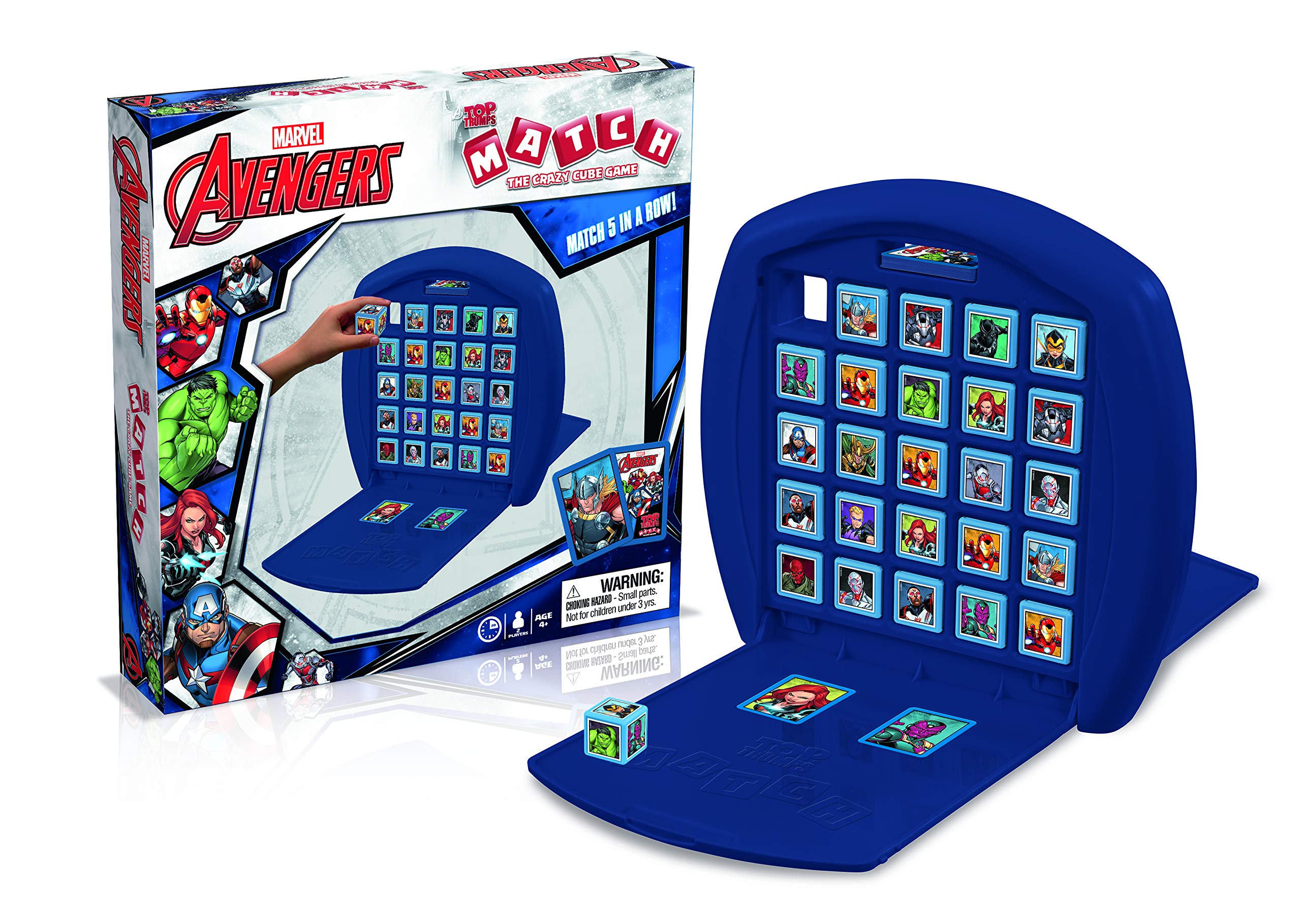 Top Trumps Match Game Marvel Avengers - Family Board Games for Kids and Adults - Matching Game and Memory Game - Fun Two Player Kids Games - Memories and Learning, Board Games for Kids 4 and up - Image 3