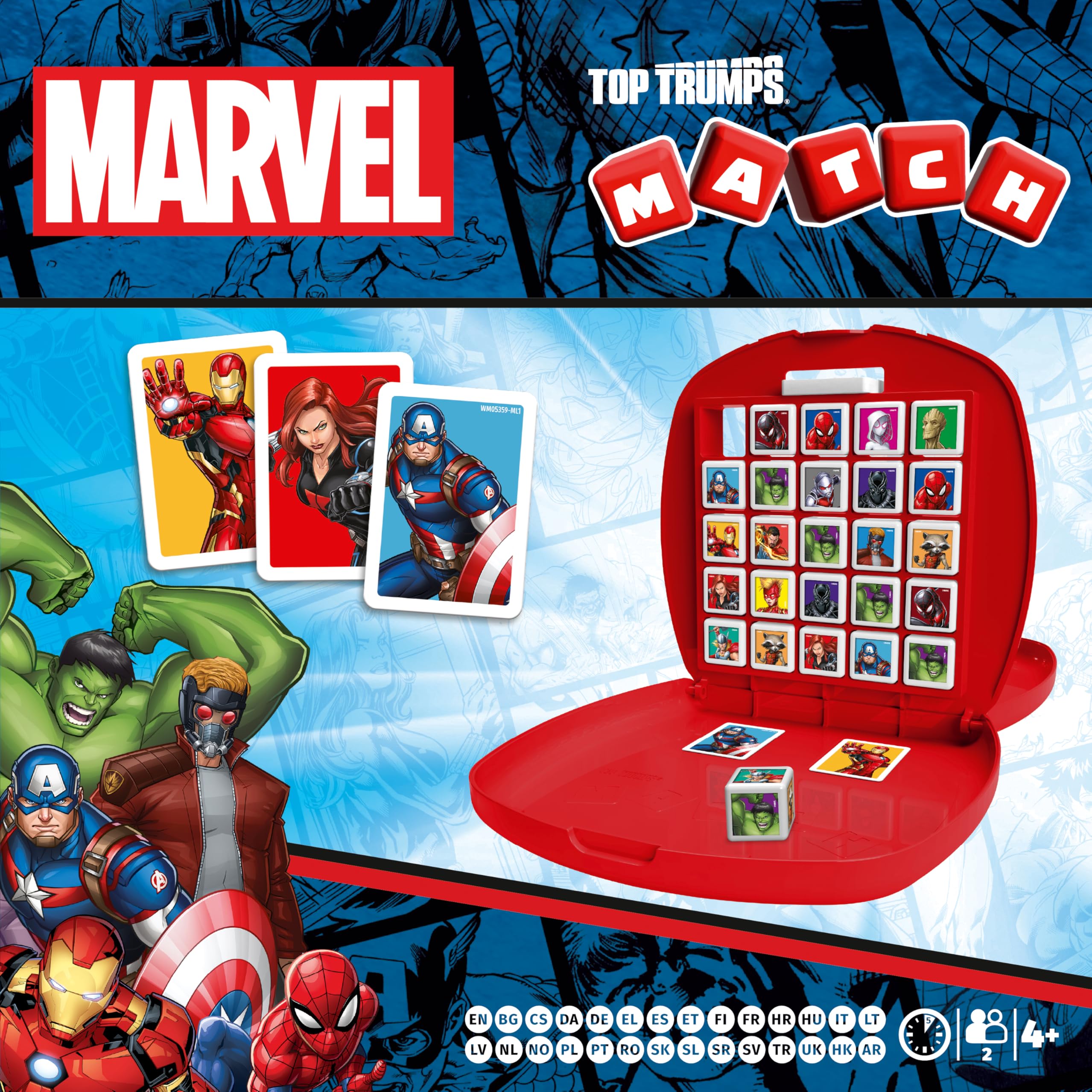 Top Trumps Match Game Marvel Heroes - Family Board Games for Kids and Adults - Learnin Matching and Memory Game - for Two Player for 4 Years-Old and up - Image 10