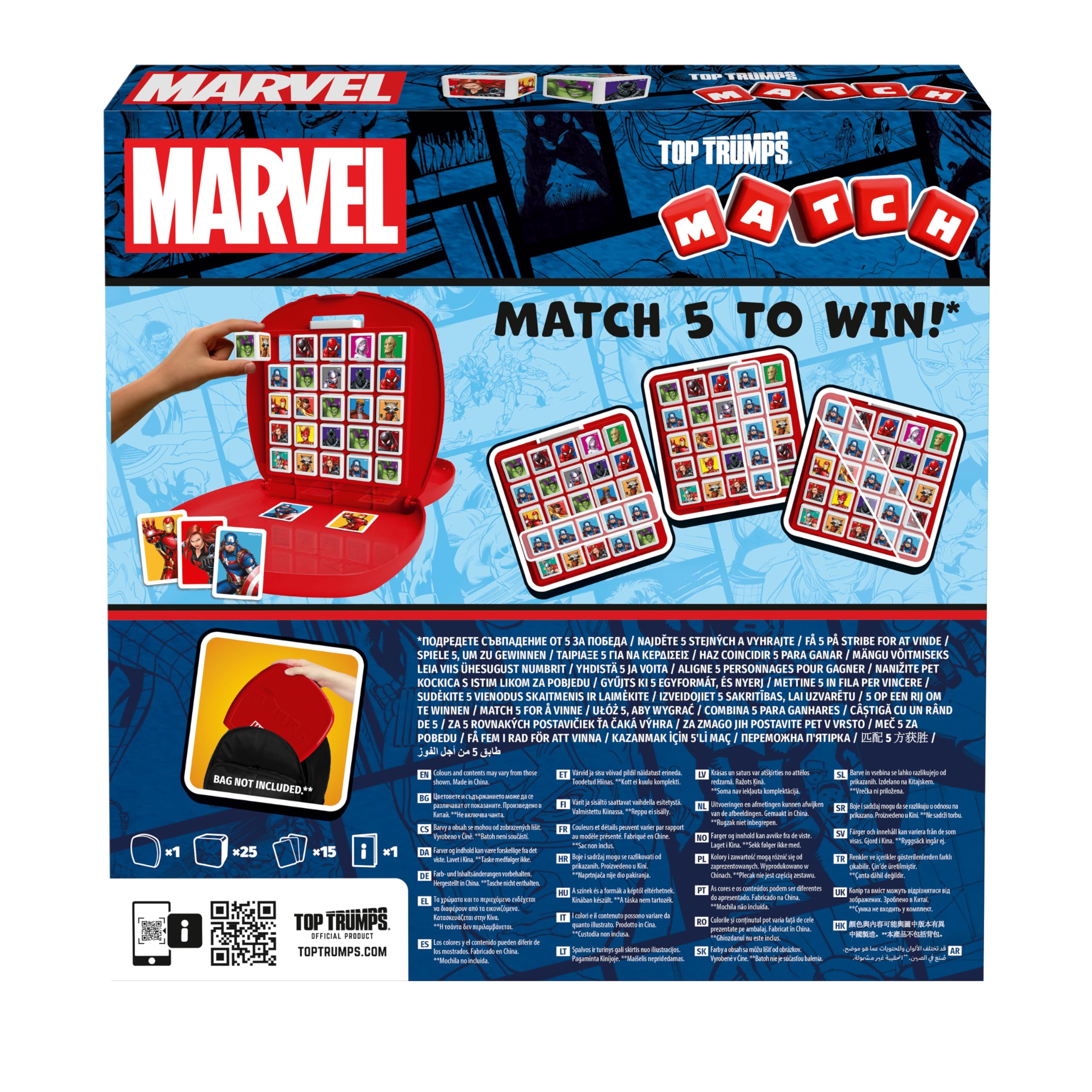 Top Trumps Match Game Marvel Heroes - Family Board Games for Kids and Adults - Learnin Matching and Memory Game - for Two Player for 4 Years-Old and up - Image 3