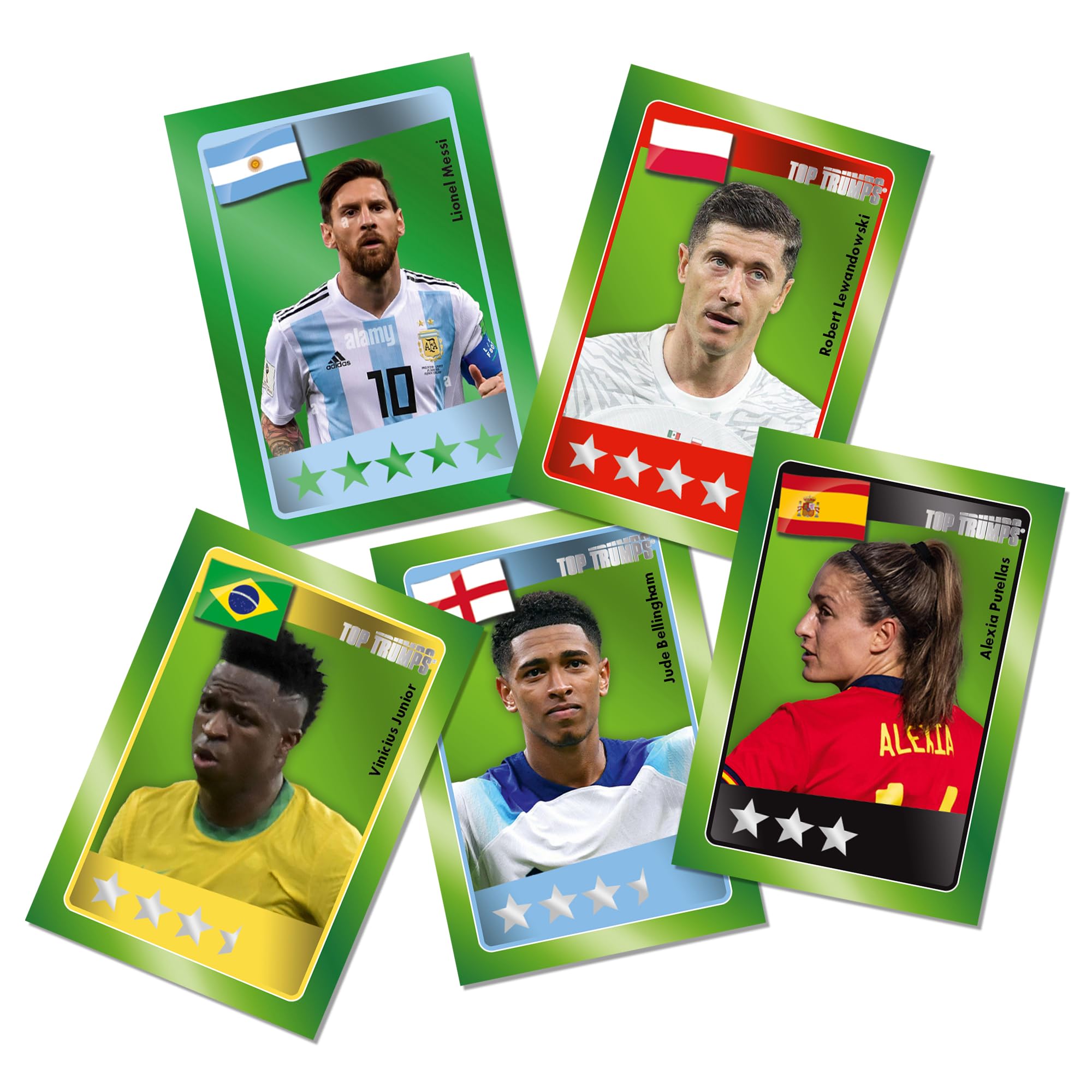 Top Trumps Match Soccer Game World Football Stars - Family Board Games for Kids and Adults - Matching Game and Memory Game - Fun Two Player Kids Games - Memories and Learning, for Kids 4 and up - Image 3