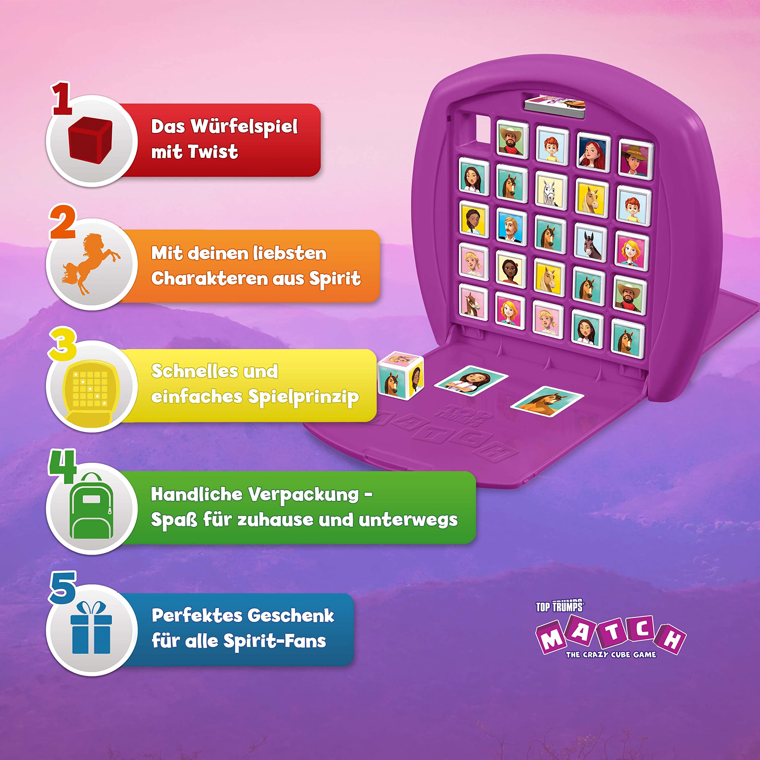 Top Trumps Match - The Crazy Cube Game - Spirit - Image 6