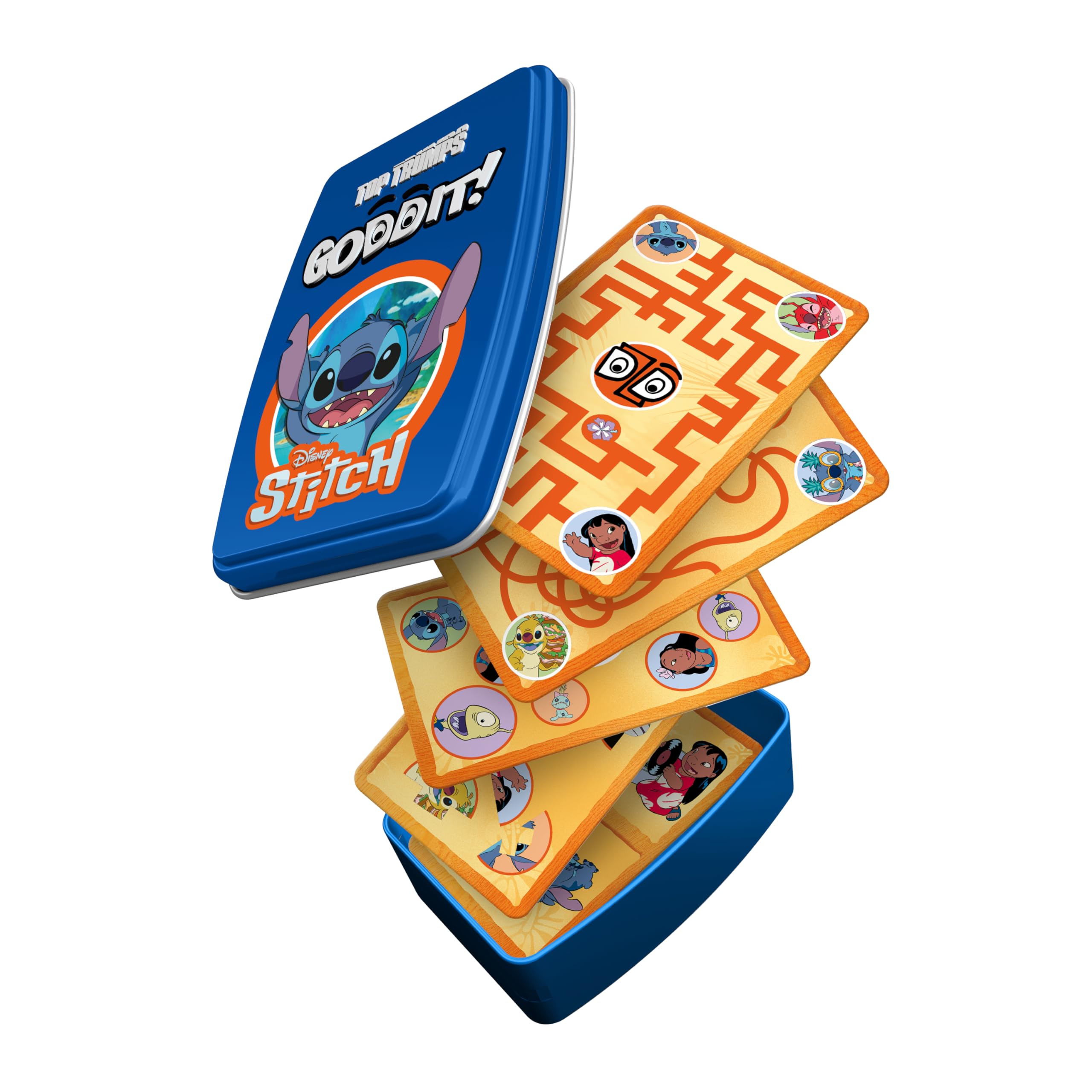 Top Trumps Stitch Goddit! Card Game for Kids and Adults Family Game Travel Game 1 to 6 Players Makes a Great Gift for Ages 6 Plus - Image 3