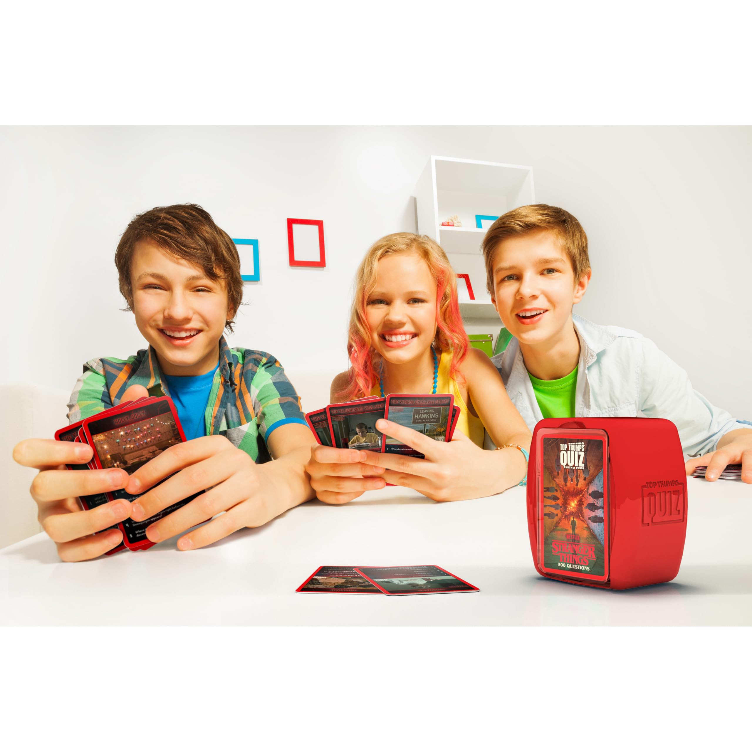 Top Trumps Stranger Things: Quiz Games - Trivia Quiz - Teen Games - Great Travel Games and Road Trip Games - Trivia Outdoor Games - Family Games for Teens and Adults 2+ Players - Ages 15+ - Image 3